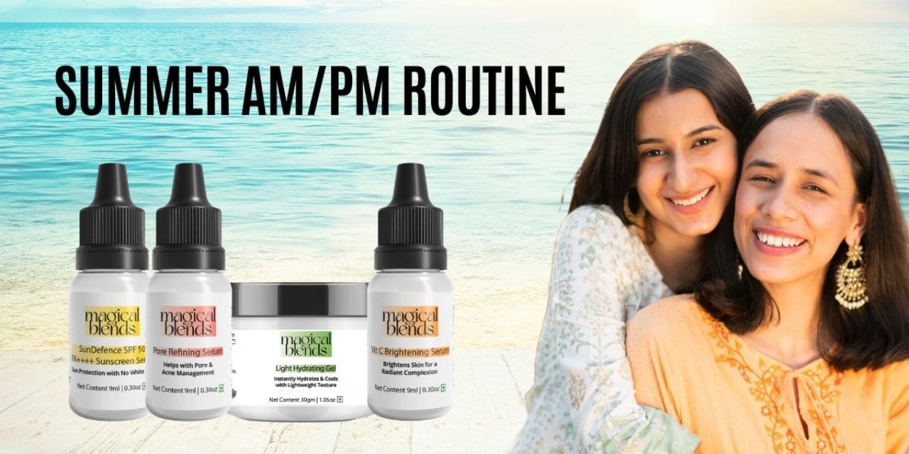 Magical Blends Launches Summer AM-PM Skincare Routine