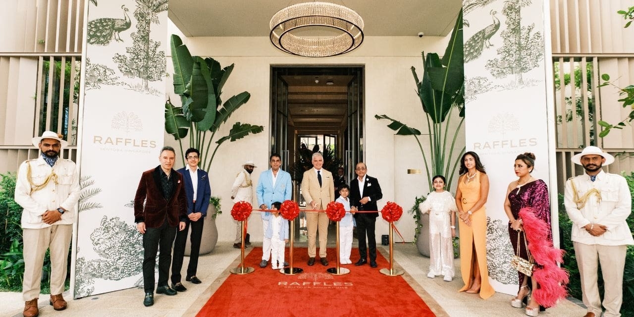 Raffles Sentosa Celebrates Grand Opening in Lavish Style