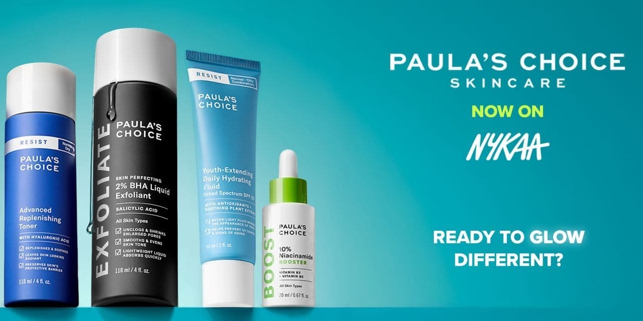 Paula's Choice Launches on Nykaa for India Retail Debut