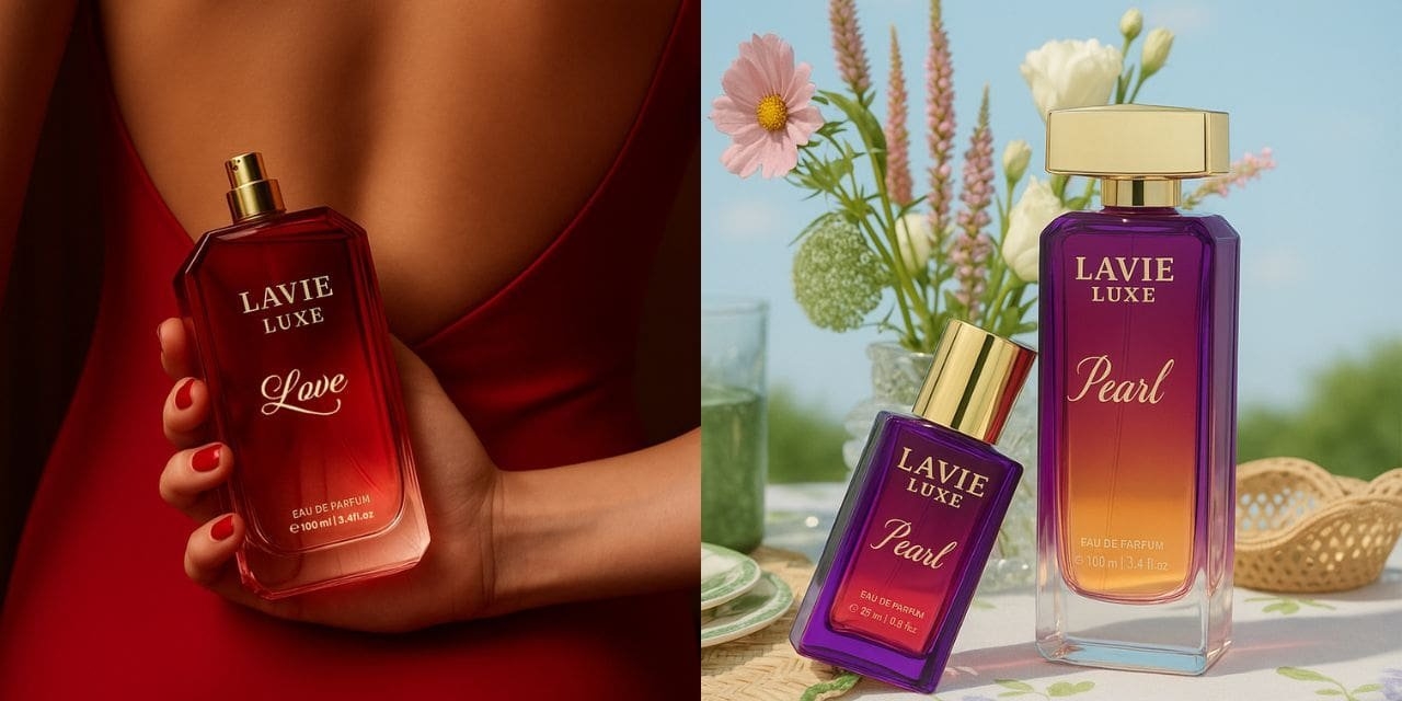 Lavie Luxe Launches ‘Love' and ‘Pearl' Perfumes in India