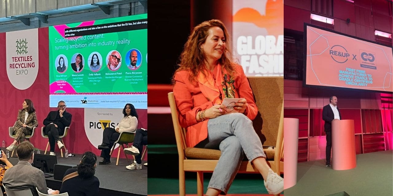 RE&UP Accelerates Circular Textiles at Global Industry Events
