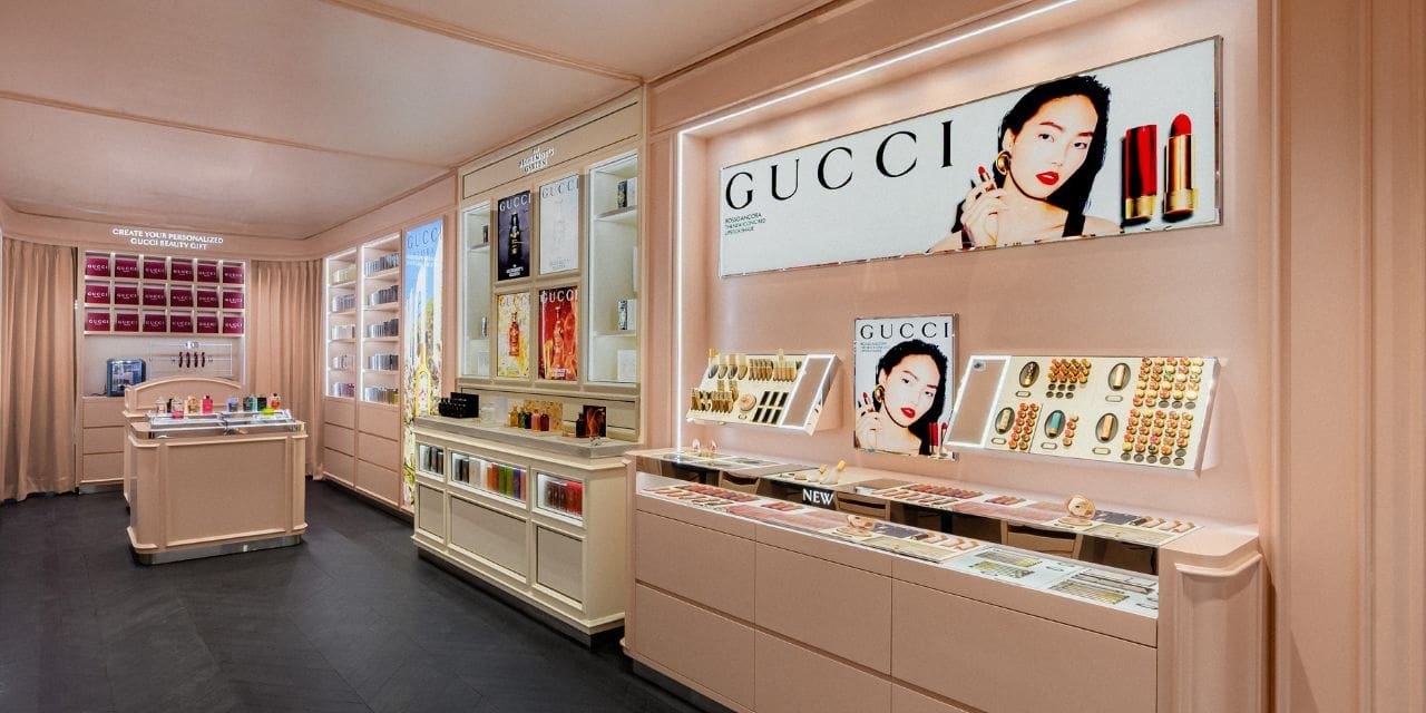 Gucci Beauty Opens First Boutique in India at Saket