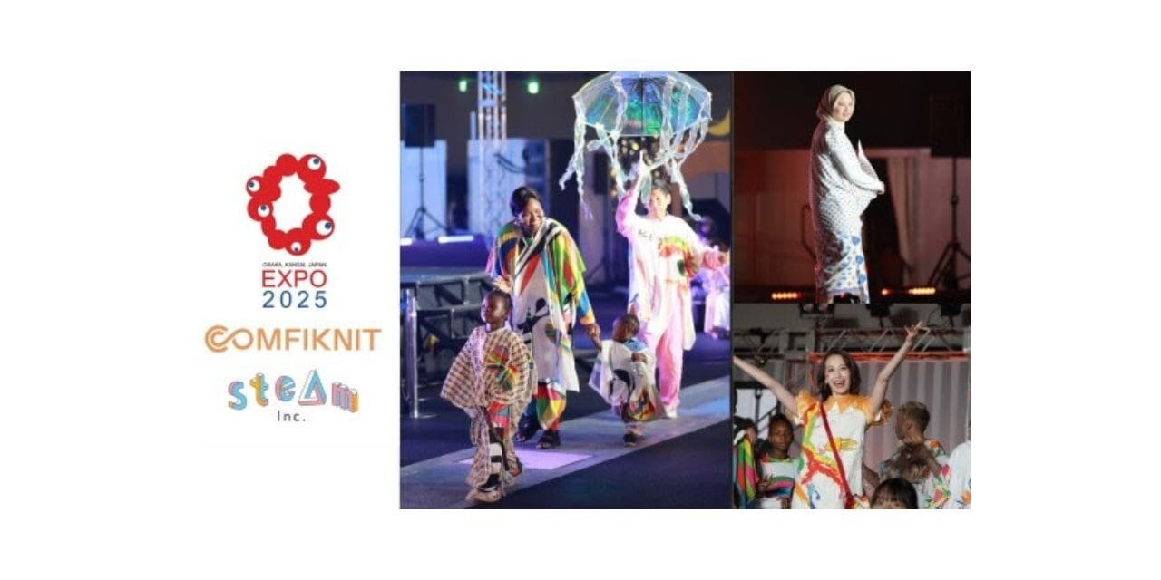 Comfiknit Showcases SOROYURU at Osaka Expo 2025