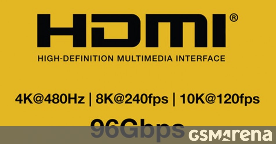 HDMI 2.2 spec released with 96Gbps bandwidth and 16K support