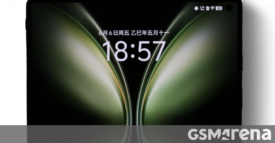vivo X Fold5 teased once more with official image and some display specs