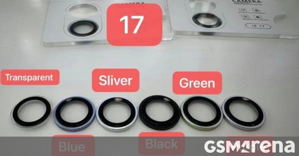 iPhone 17 colorways leak too