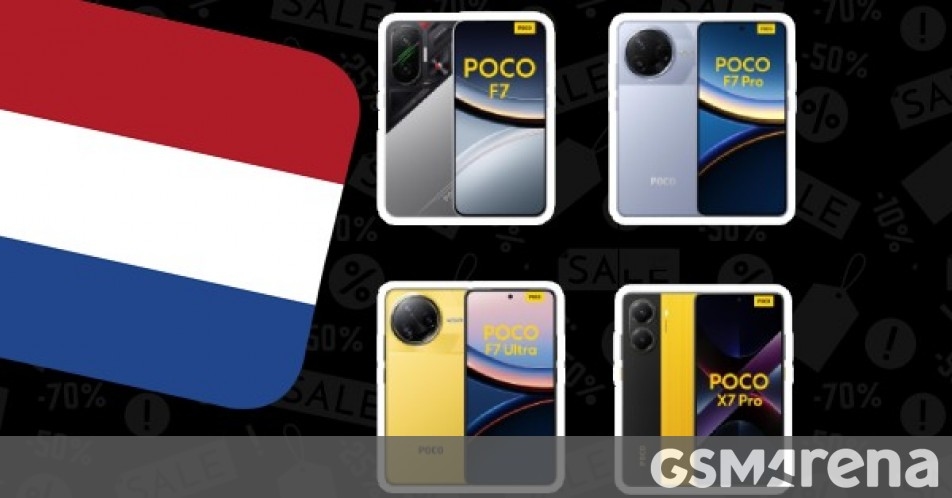 Deals: the Poco F7, F7 Pro and F7 Ultra are on sale