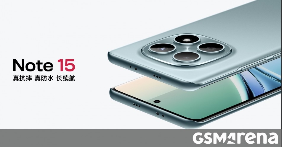 Redmi Note 15 unveiled with Snapdragon 6s Gen 3 SoC, 5,800 mAh battery