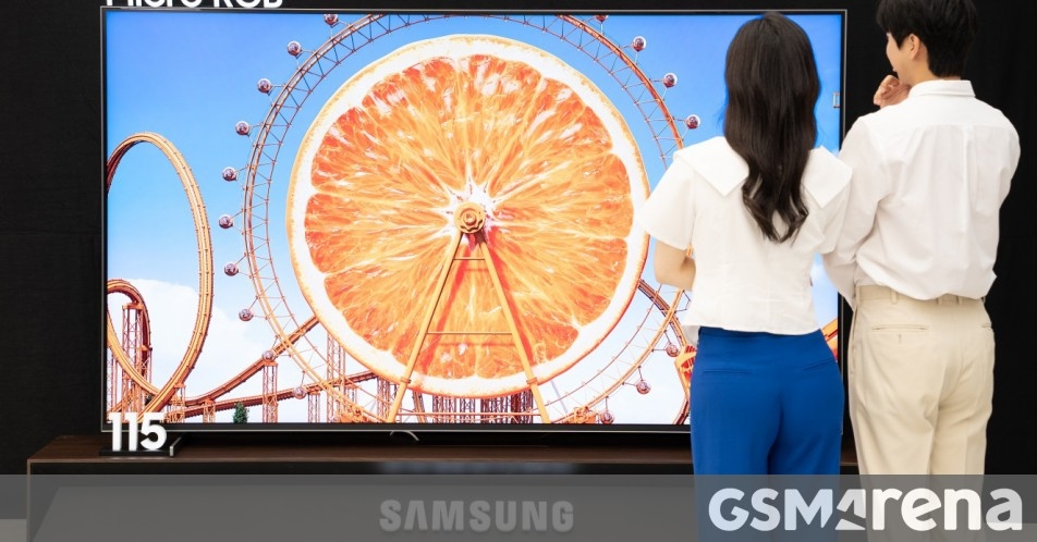 Samsung unveils world's first Micro RGB display technology