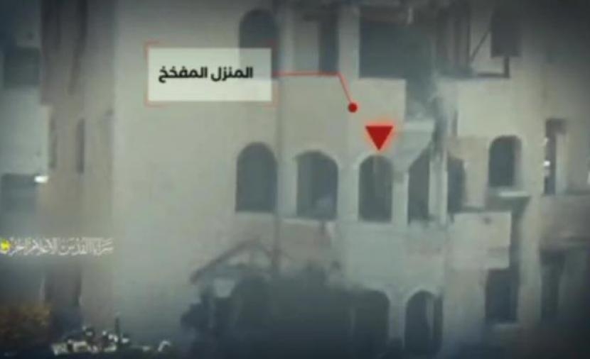 بالفيديو سرايا القدس تبث مشاهد من تفجير منزل بداخله قوة إسرائيلية شرق غزة