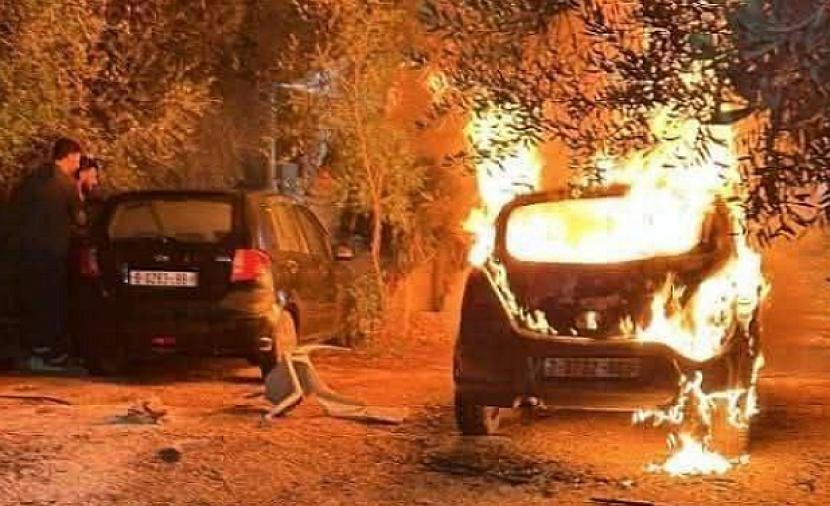 بالفيديو والصور إصابات بهجوم مستوطنين على بلدة بروقين غرب سلفيت