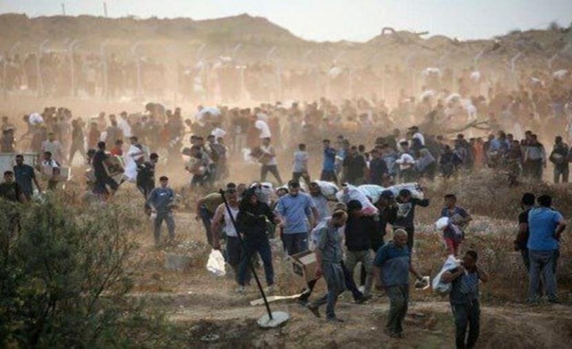 هيومن رايتس ووتش: "نظام توزيع المساعدات "الإسرائيلي" المدعوم أمريكيًا تحوَّل إلى حمامات "دم منتظمة"