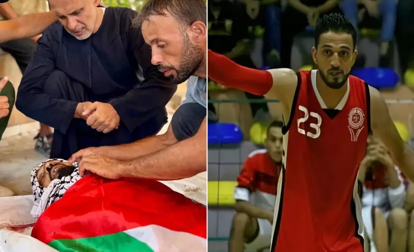 المُلقَّب بـ"الزلزال".. الاحتلال يغتال نجم منتخب فلسطين السابق لكرة السلة في غزَّة
