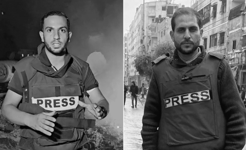 حماس: اغتيال الاحتلال للصحفيين الشريف وقريقع جريمةٌ وحشية لكتم صوت غزَّة قبل مجزرةٍ كبرى