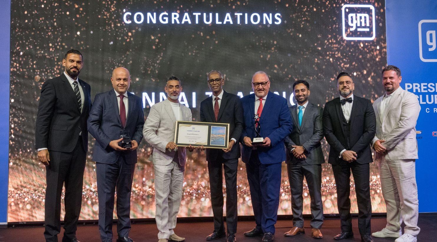 Mannai Trading Wins the Prestigious GM President's Club Award for Cadillac and GMC Performance