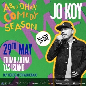 Jo Koy Brings the Laughter Back to Abu Dhabi with his ‘Just Being Koy' Tour at Etihad Arena