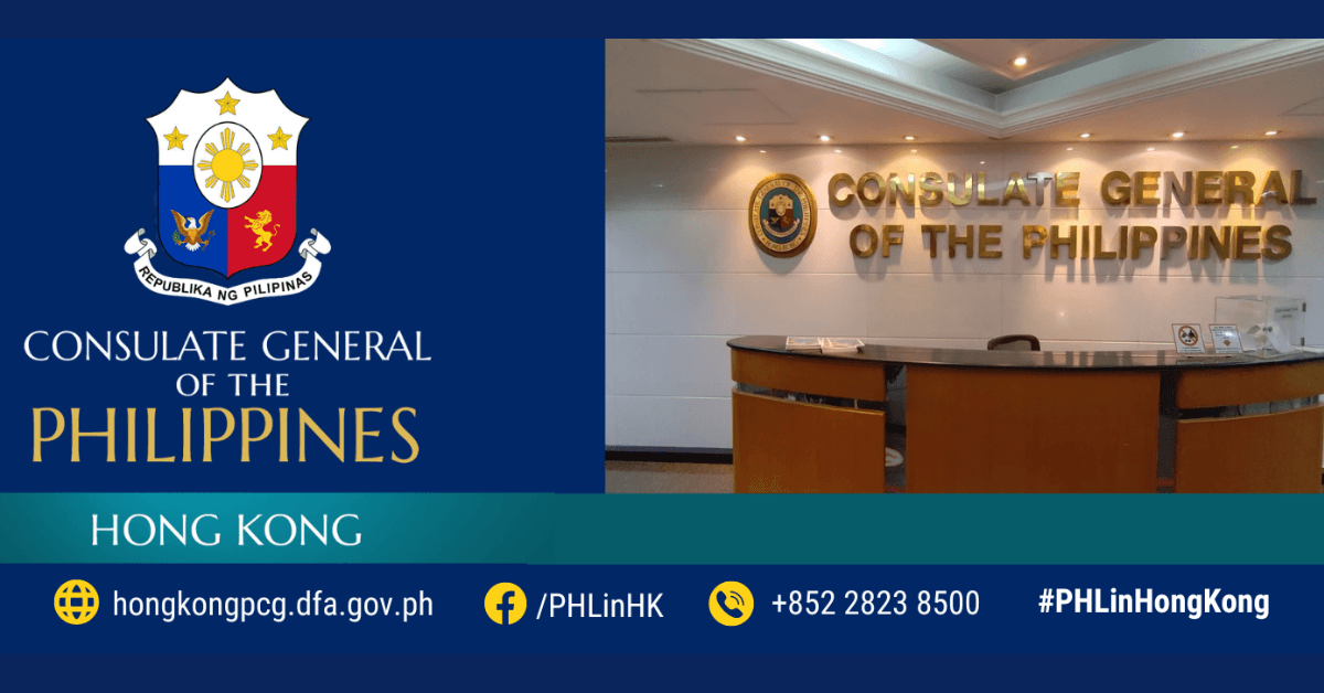 PH Consulate in Hong Kong reminds Filipinos to follow local laws on public gatherings