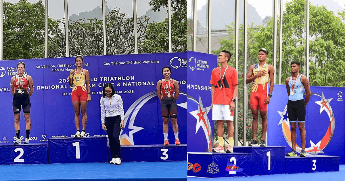 Double gold for Team Philippines at World Triathlon Regional Cup in Vietnam