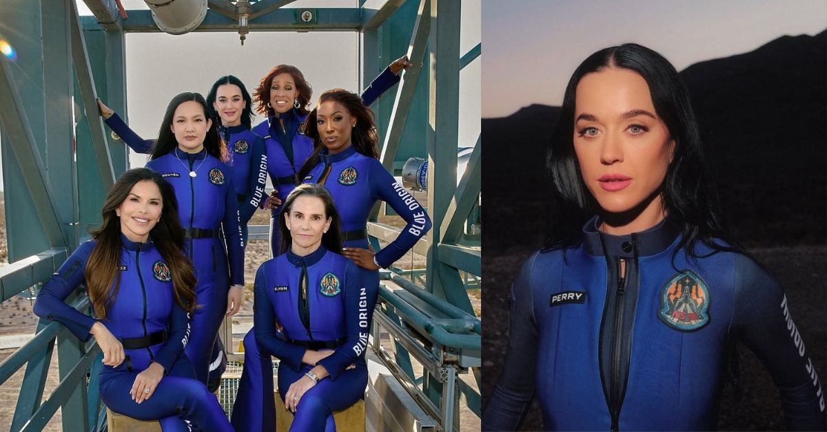 Katy Perry shares glimpse of historic space flight with all-women crew