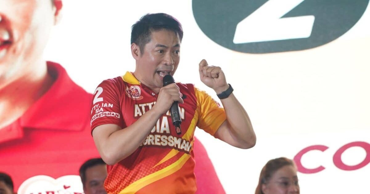 JUST NOW: Pasig congressional candidate Ian Sia has been disqualified by Comelec