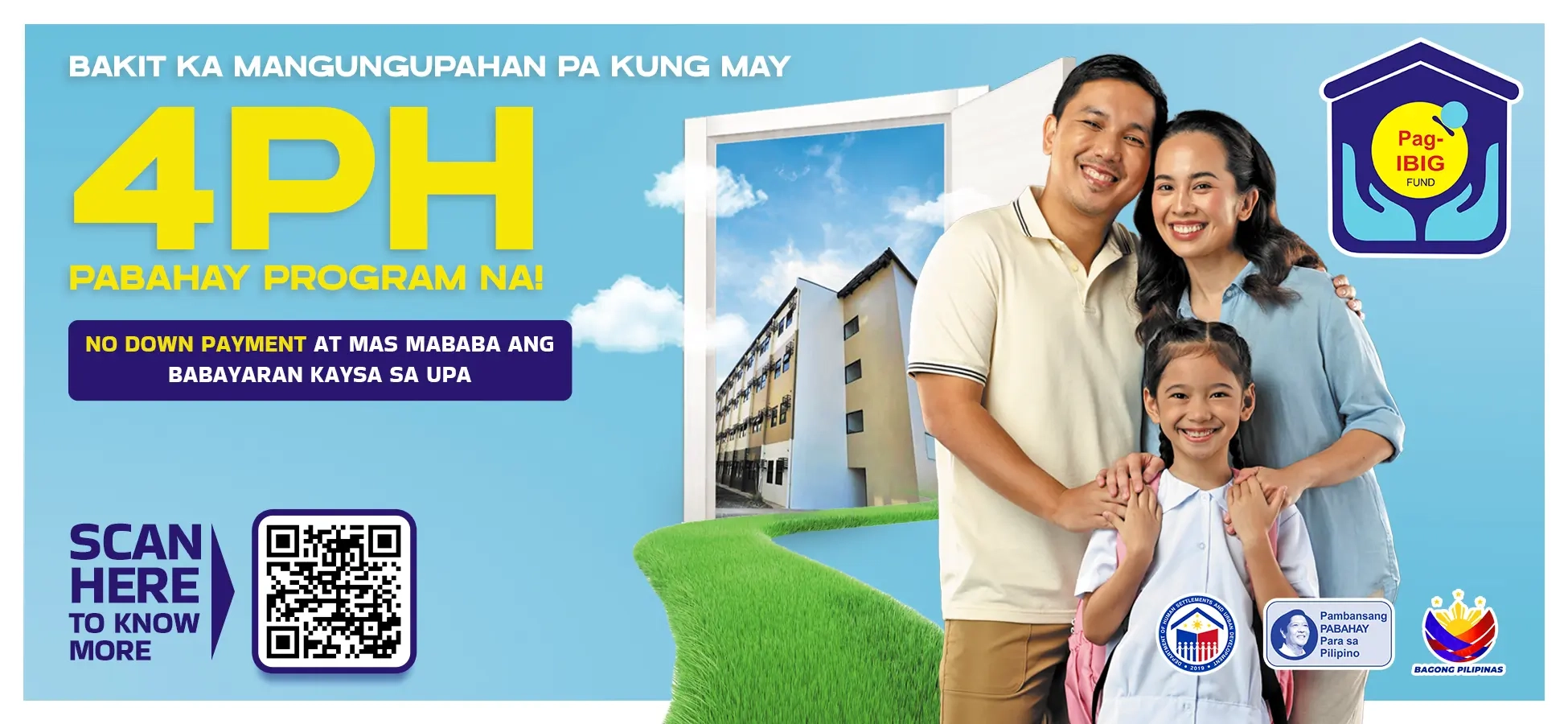 Pag-IBIG Fund, NHA, SHFC partner to build nearly 8,000 homes under 4PH program