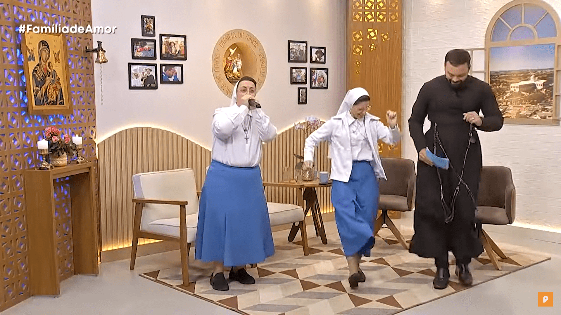 Brazilian nun surprises viewers with beatboxing on Catholic TV show