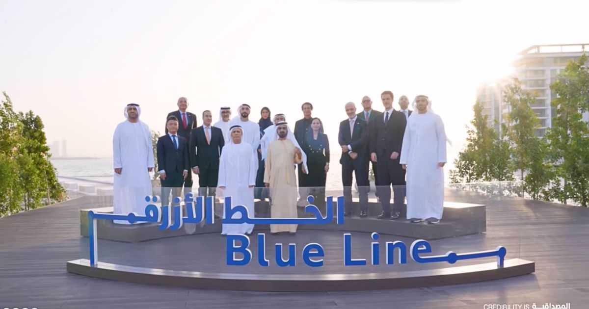 Dubai begins construction of Metro Blue Line, featuring world's tallest station