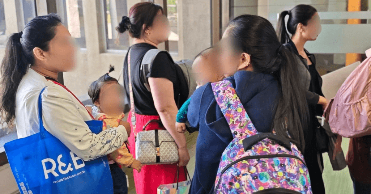 19 undocumented OFW mothers, 23 children safely repatriated from Dubai