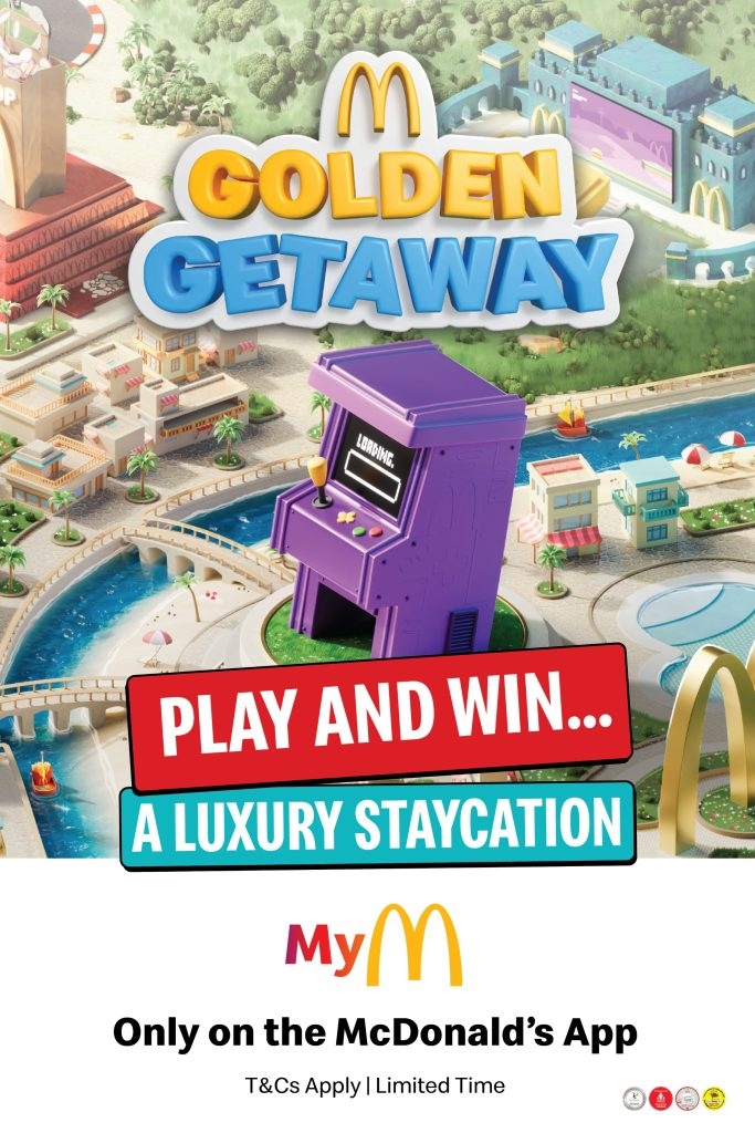 Unlock daily rewards and win a luxury staycation with McDonald's UAE Golden Getaway
