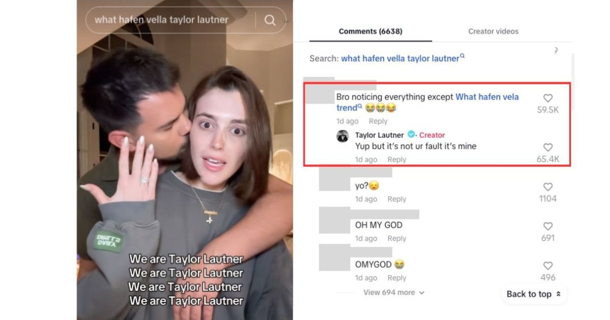 Taylor Lautner acknowledges viral Filipino 'What hafen, Vella?' meme
