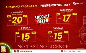 Unisat Ajman rolls out big offers for Philippine Independence Day and long weekend