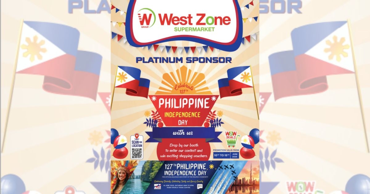 West Zone Supermarket brings free vouchers, Melona, Angel products to Philippine Independence Day 2025 on June 14