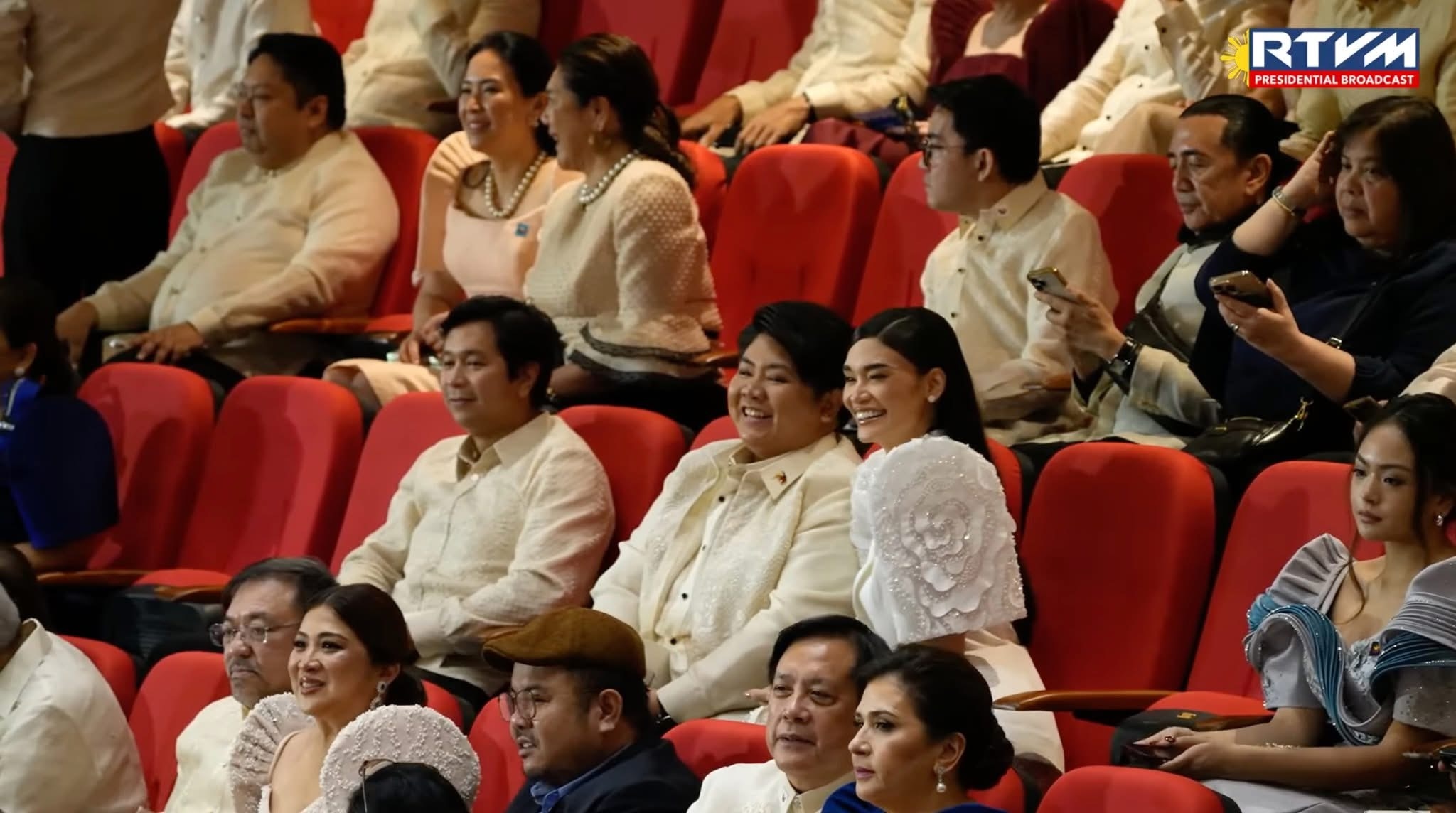 Pia Wurtzbach turns heads at Marcos' 4th SONA amid rumored rift with Heart Evangelista