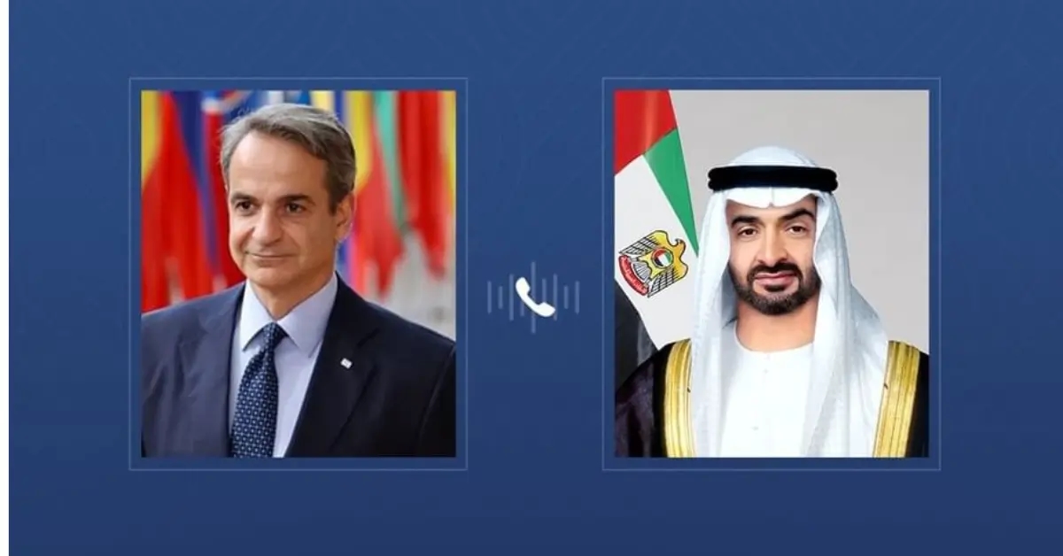 UAE, Greece leaders discuss strengthening bilateral cooperation