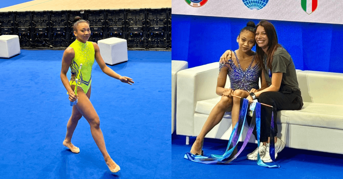 Gymnast Jasmine Ramilo represents PH in FIG World Cup Milan