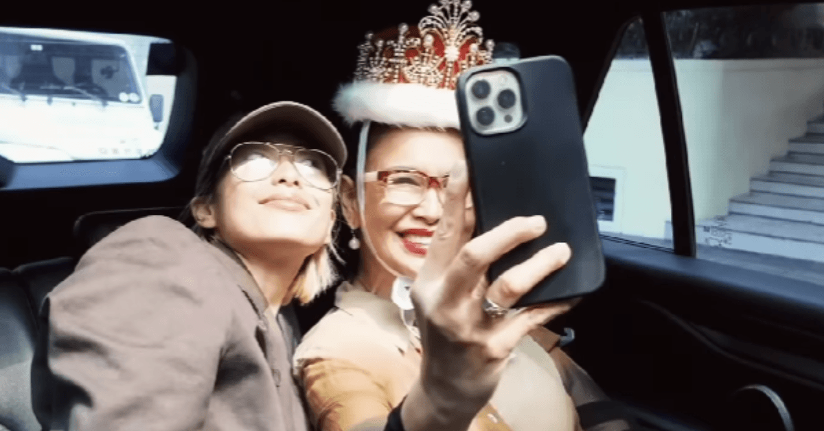 Michelle Dee surprises mom Melanie Marquez with replica of stolen Miss International crown