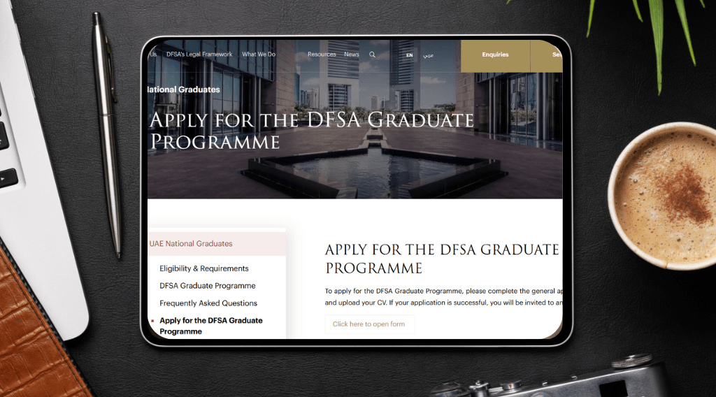 Dubai Financial Services Authority Opens 2025 Graduate Programme for Emirati Applicants