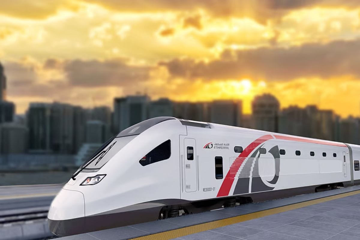 Etihad Rail to Cut Travel Time Between Dubai and Abu Dhabi to 25 Minutes by 2026
