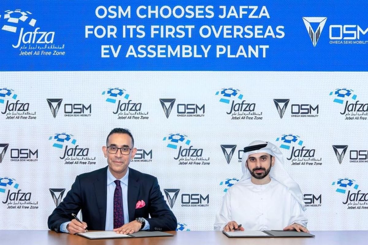 Omega Seiki Mobility to Invest AED92 Million in EV Assembly Plant at Dubai's Jafza