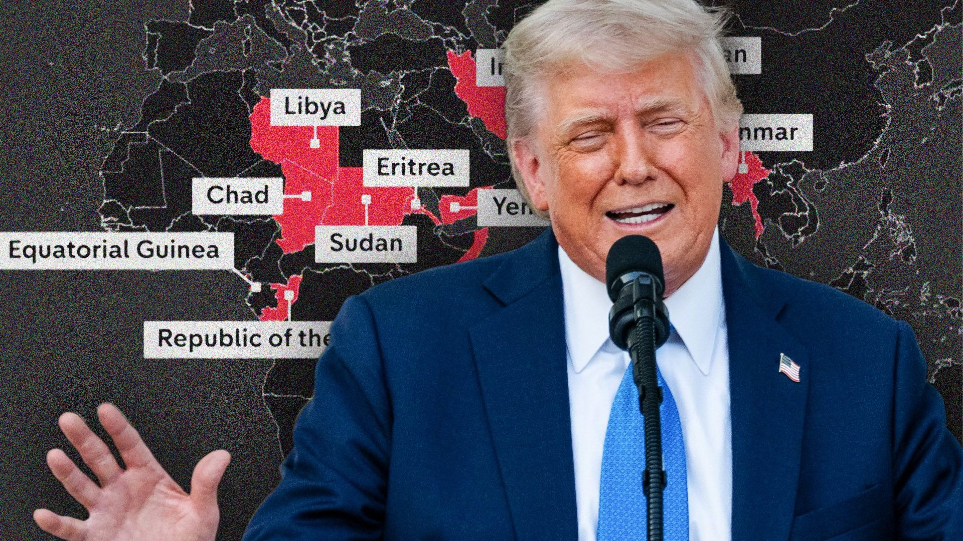Trump's travel ban: Citizens of 12 countries barred from entering US