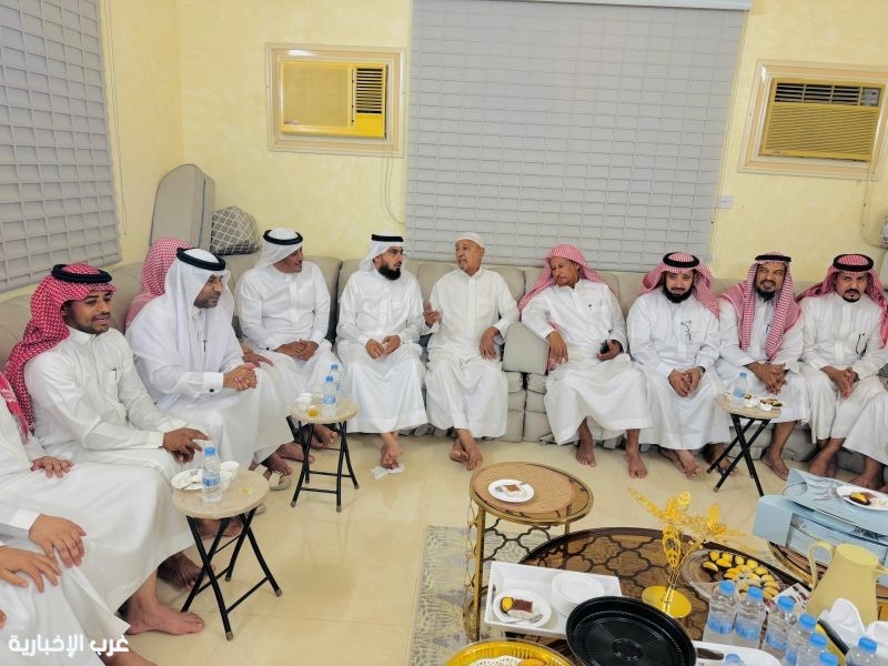 ثانوية الظبية تطمئن على صحة الزنقوطي