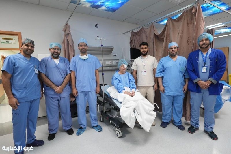 تدخل طبي سريع ينقذ بصر حاجة تركية بمدينة الملك عبدالله الطبية بمكة المكرمة