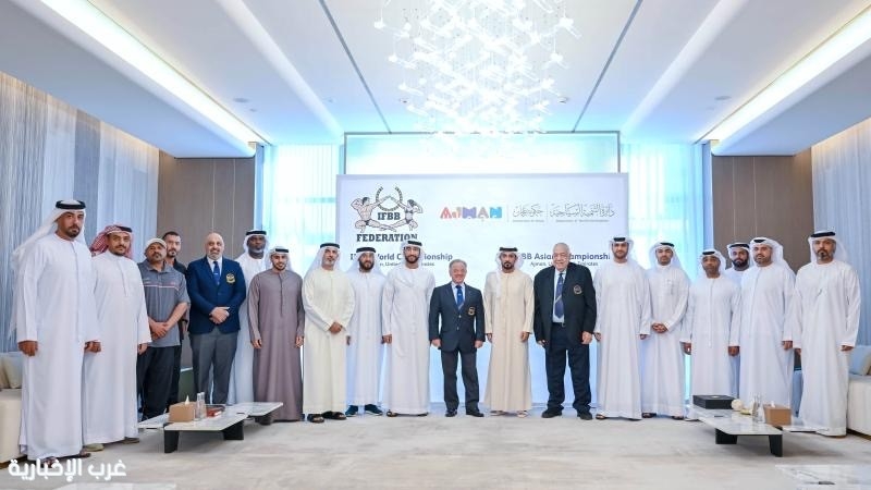 'فهيم' يصل الامارات لافتتاح بطولة آسيا لكمال الأجسام عجمان 2025