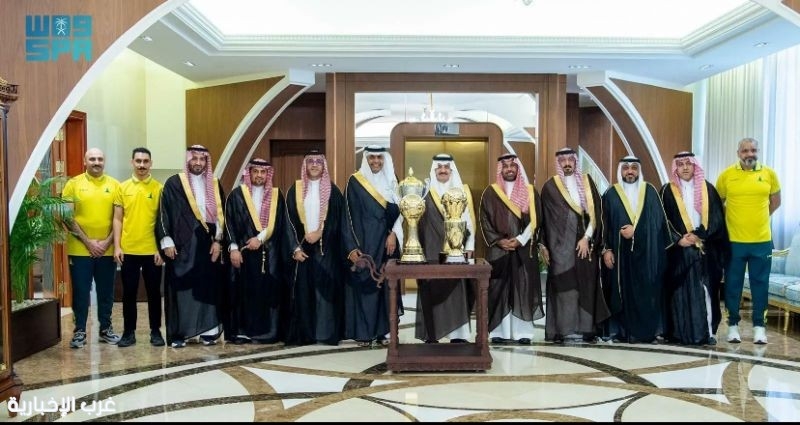 أمير الشرقية يُشيد بإنجازات نادي الخليج ويهنئ أبطاله بعد تتويجهم ببطولة الدوري