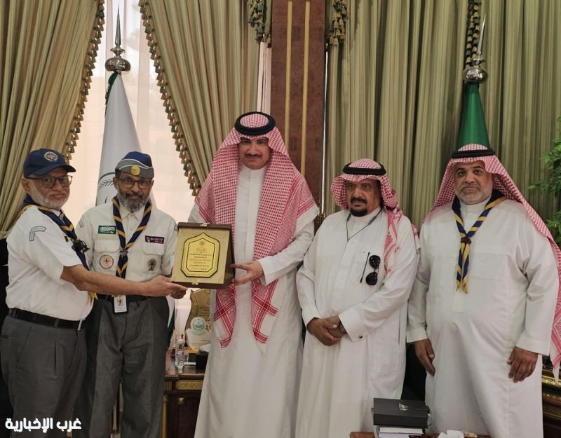 رواد كشافة جده في منطقة الباحة