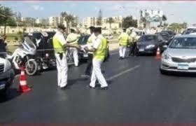 خلال24 ساعة.. رصد 140 مخالفة على الطرق في الغربية