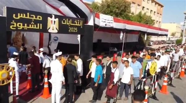 انتخابات مجلس الشيوخ بمحافظة السويس تشهد إقبالاً واسعاً من مختلف فئات المجتمع دون معوقات