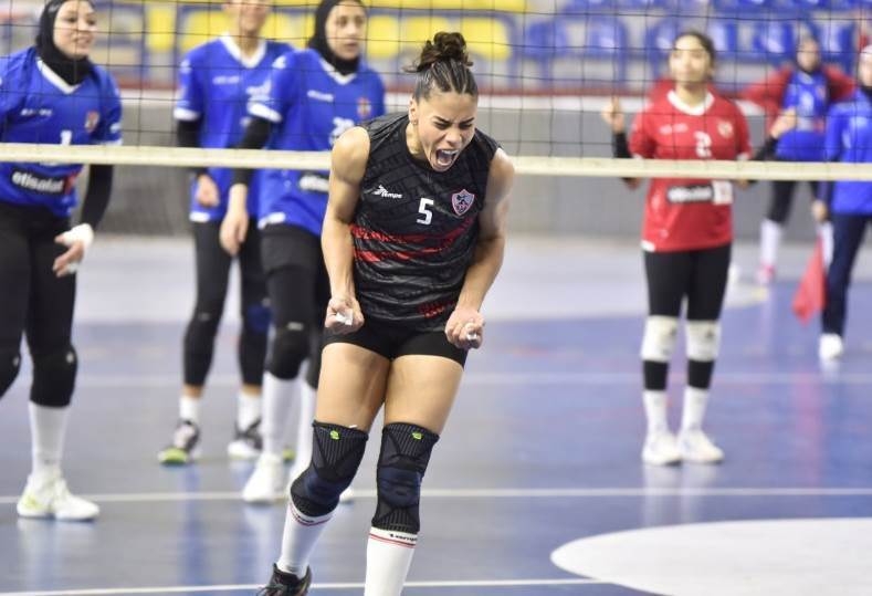 ميلكا ترحل عن سيدات طائرة الزمالك بعد نهاية عقدها