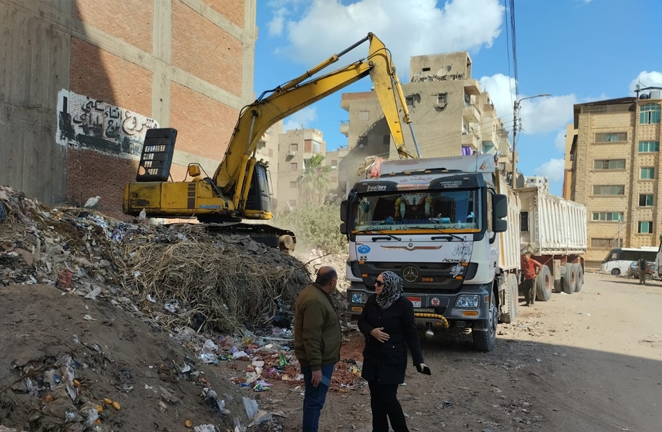 شرق الإسكندرية يشن حملة مكبرة ويحرر مخالفات