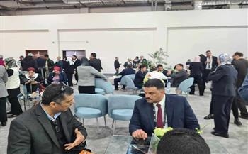 جلسة مباحثات مشتركة بين رئيس هيئة الثروة المعدنية والمدير التنفيذي للتوظيف الدولي وتطوير الأسواق